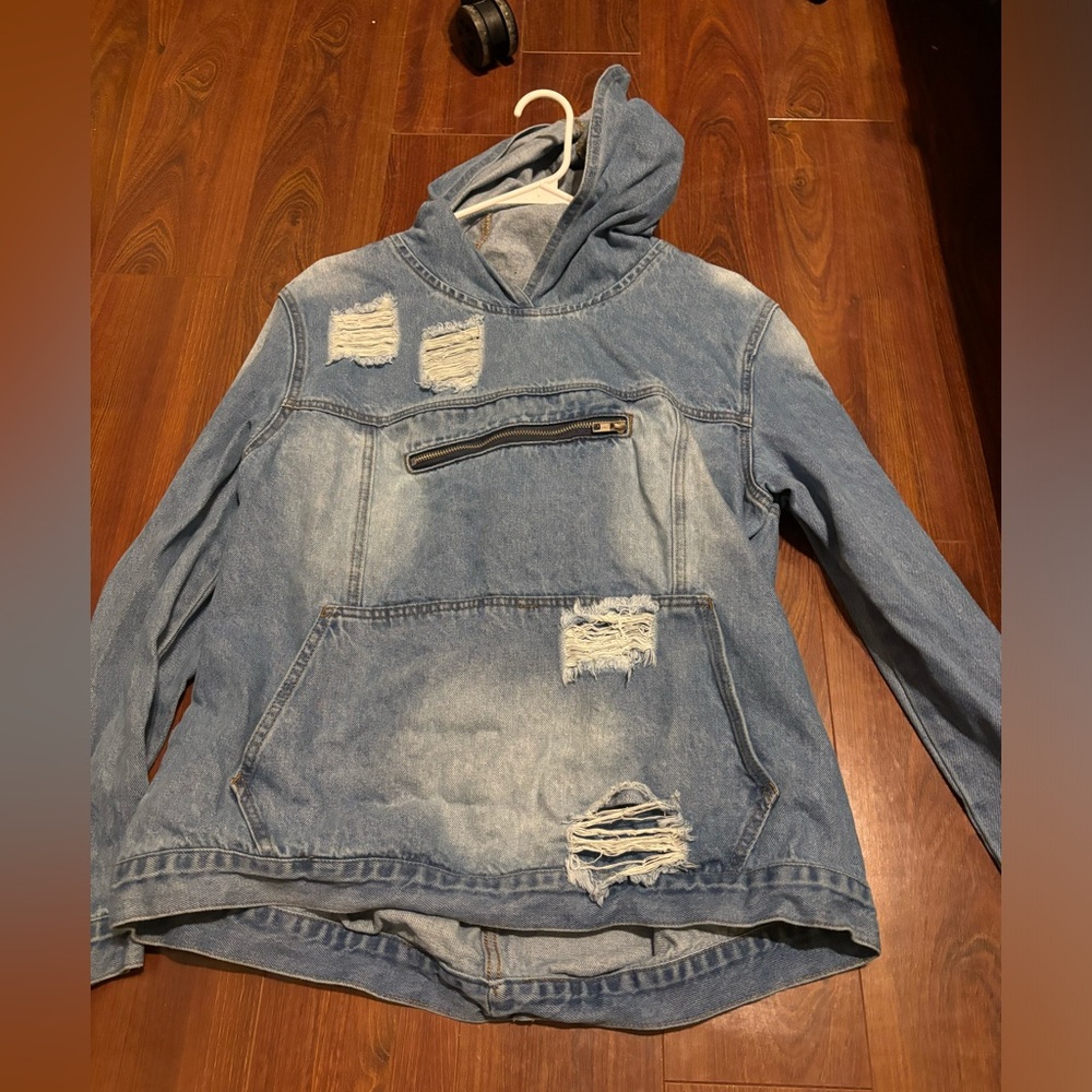 shein jean jacket
